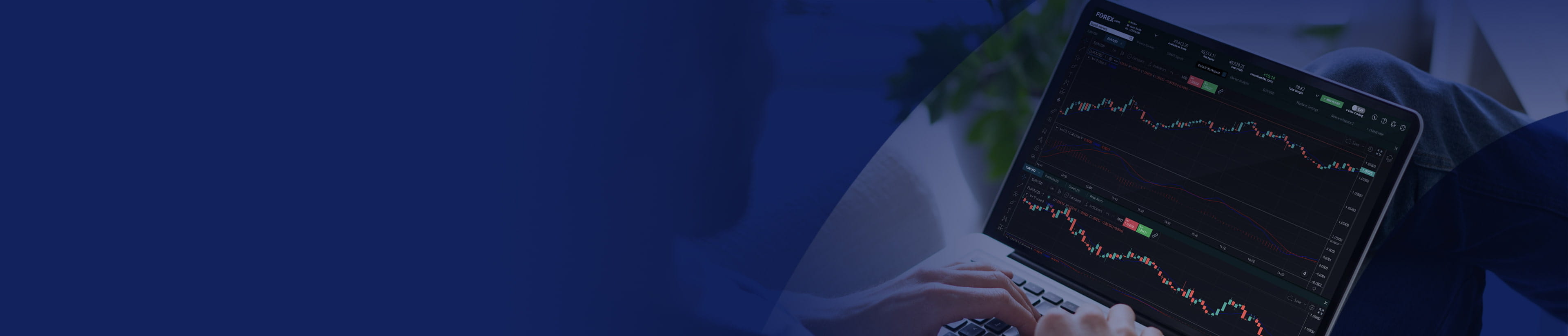 Web Trader hero banner