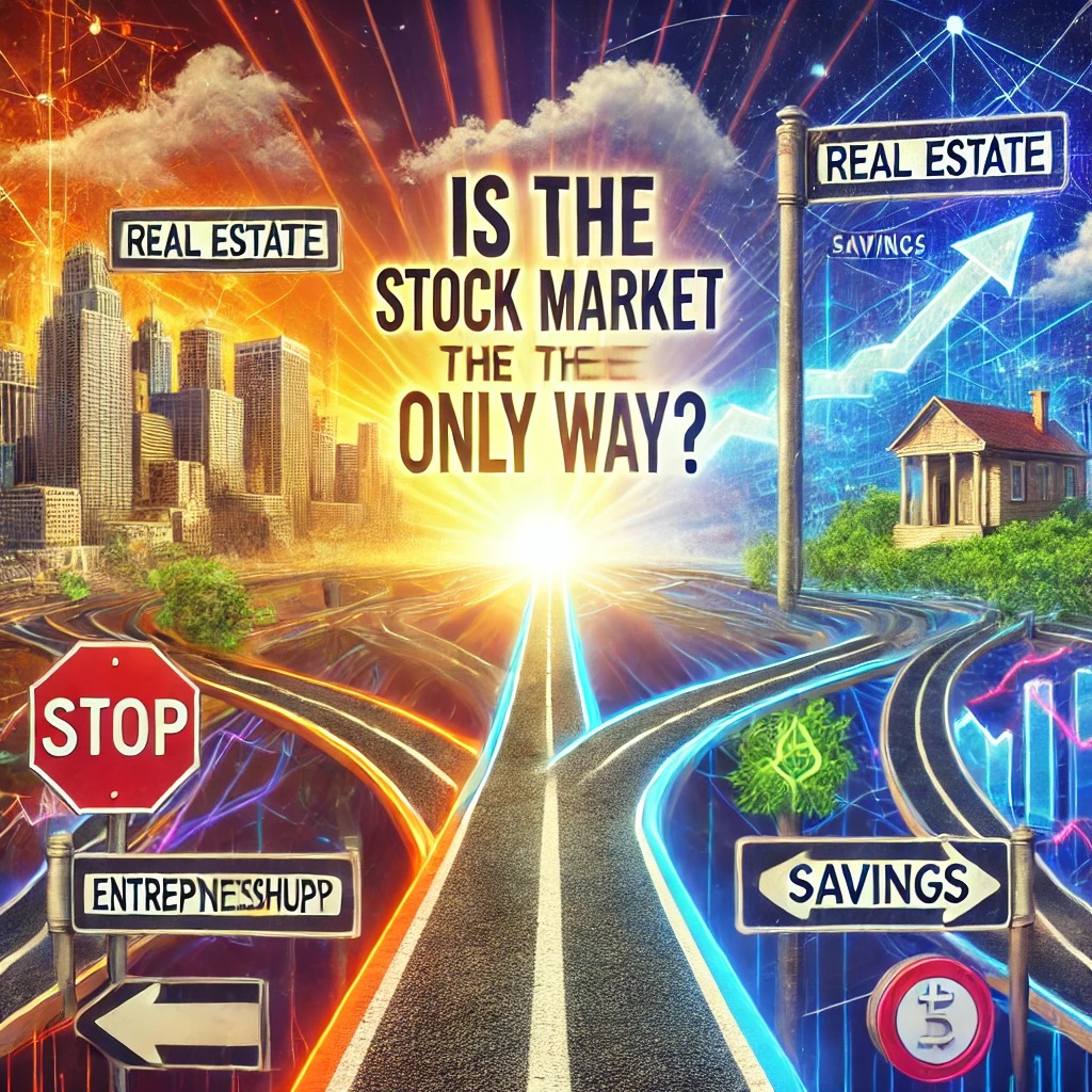 QUESTION 5. Is the Stock Market the Only Way?